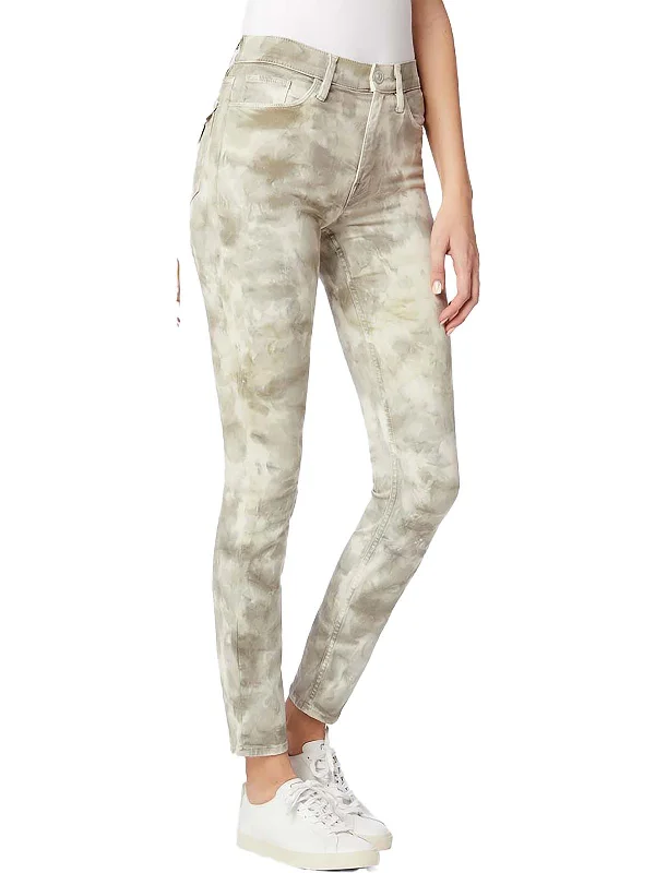 Women's Functional Outdoor Garments Collin Womens High Rise Tie-Dye Skinny Jeans