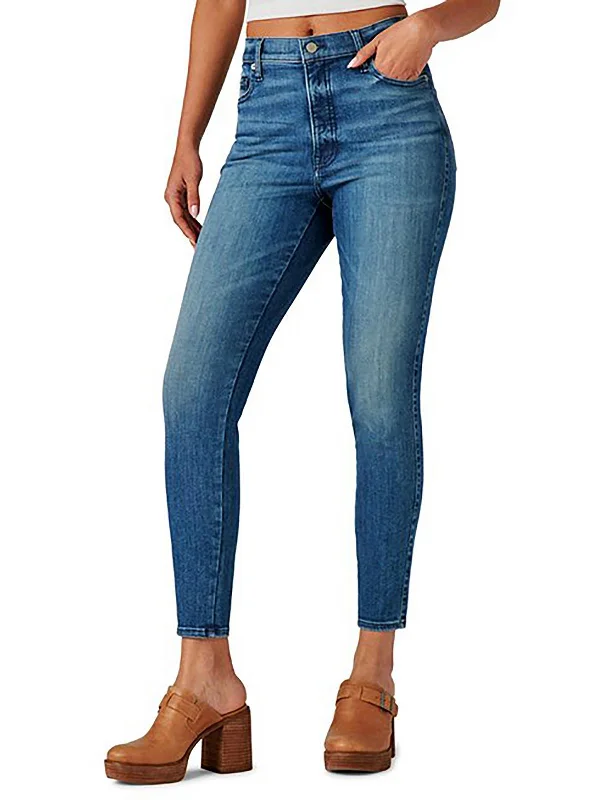 Women's Timeless Attire Womens High-Rise Ankle Skinny Jeans