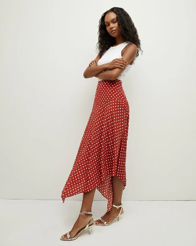 Women's Athletic Outfit Rosemary Polka-Dot Skirt