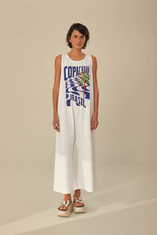 Online Clothing Boutiques Off-White Copacabana Jersey Jumpsuit