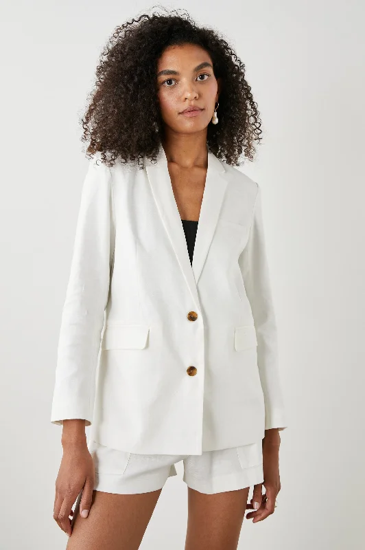 Women's Holiday Outfit STANTON BLAZER - CREME