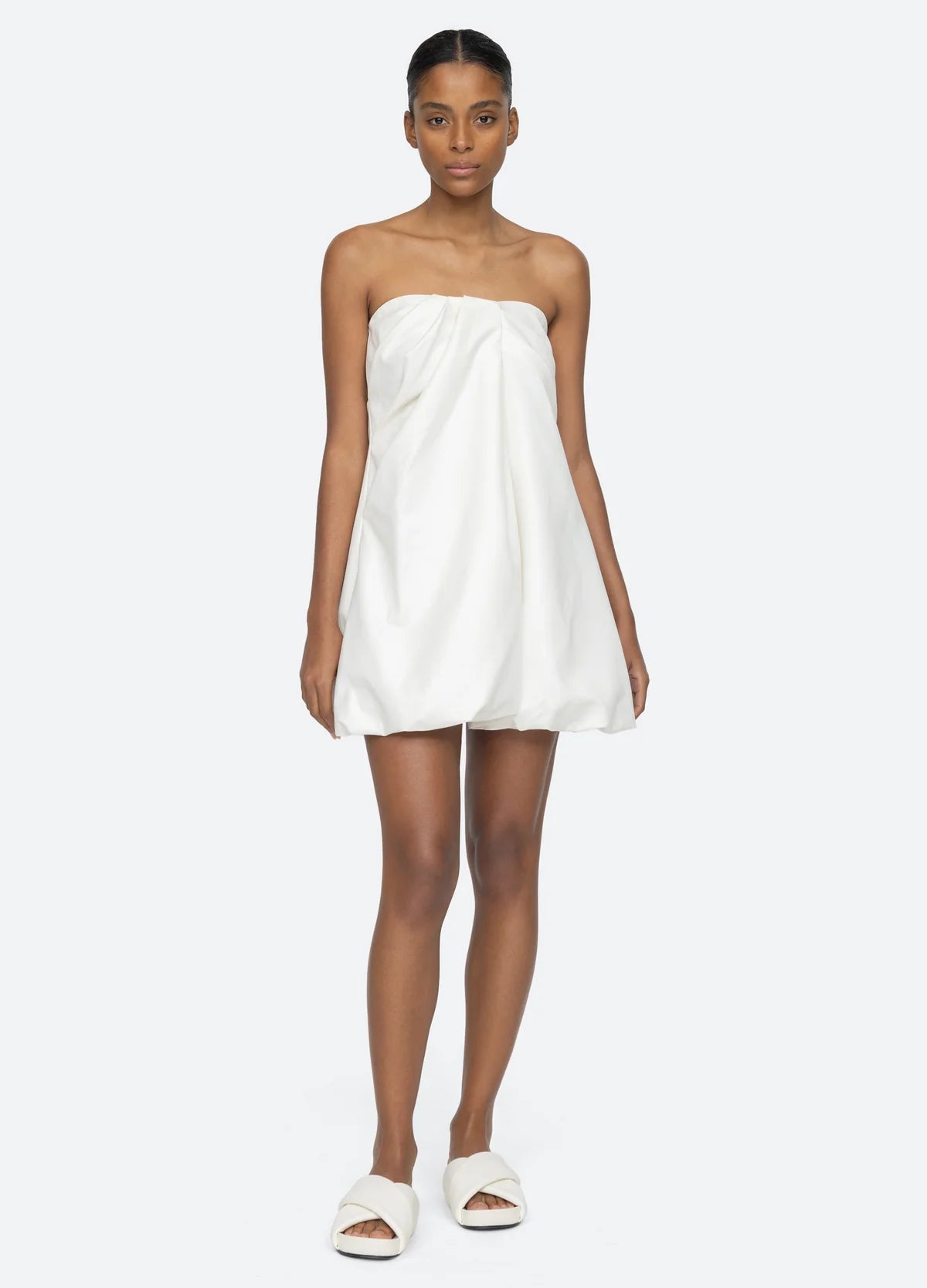 Workwear Fashion for Women Aerin Dress - Cream