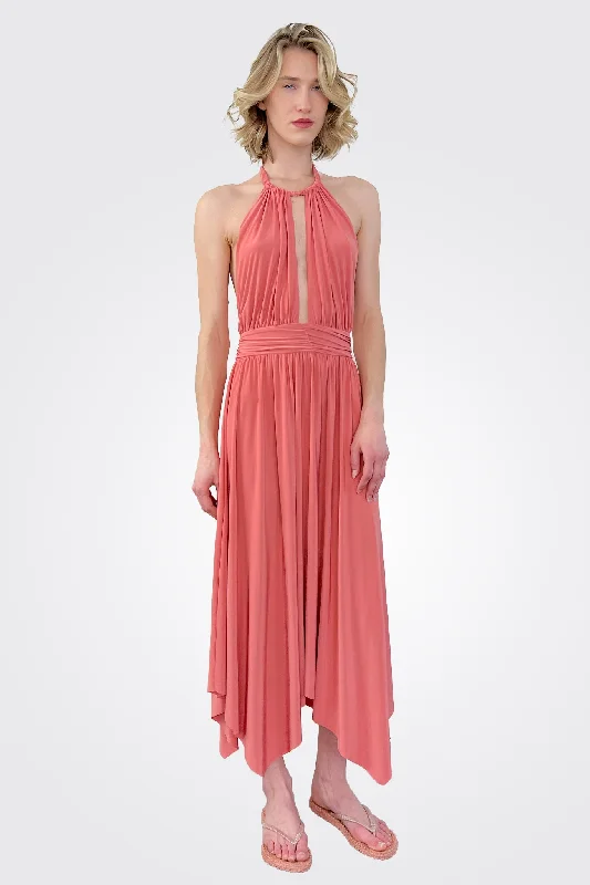 Women's Clothes For Work Events Carissa Dress - Coral