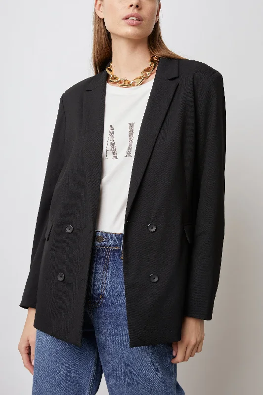 Women's Trendy Outfit JAC BLAZER - BLACK TWILL