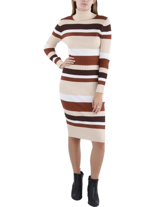 Formal Outfit For Women Juniors Womens Striped Knee Sweaterdress