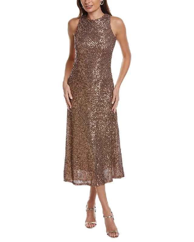 Exclusive Discount Taylor Sequin Sleeveless Maxi Dress