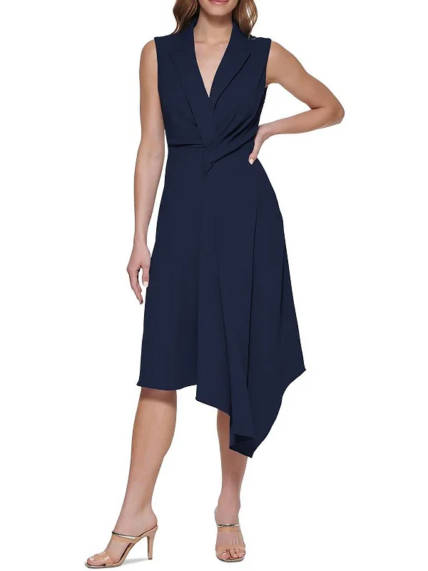 Women's Holiday Clothing Womens Asymmetric Long Cocktail and Party Dress