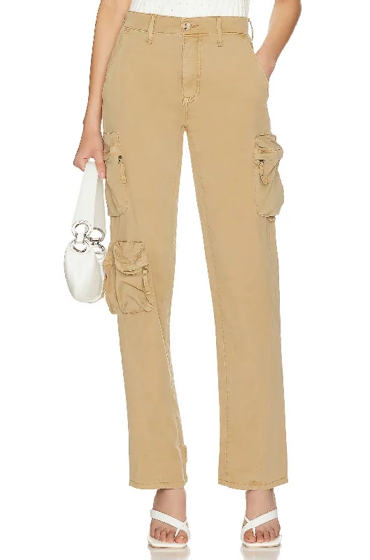 Timeless Women's Fashion Styles Bobbie Utility Pant In Coconut