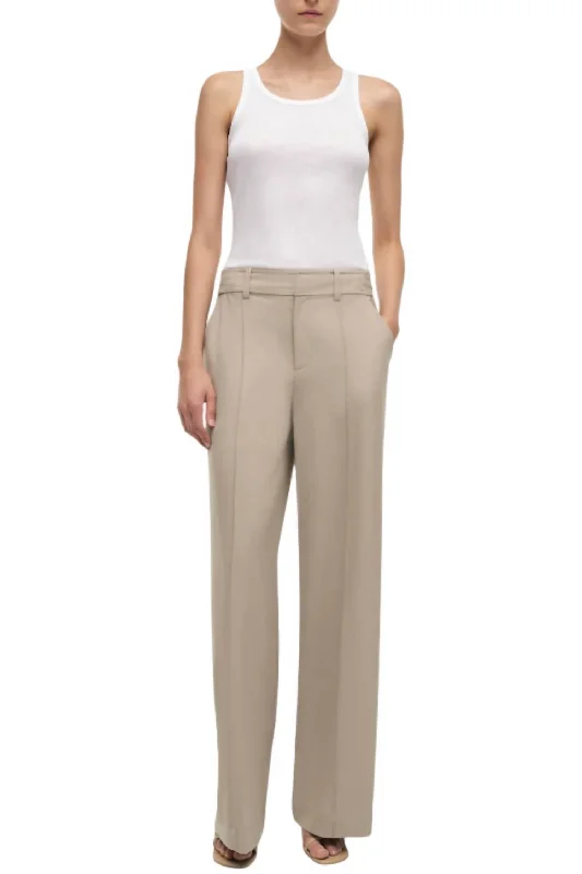 Fashion-forward Women's Wear Collins Track Pants In Sand