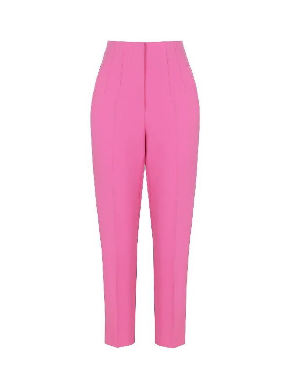 Sale Clearance High-Waisted Tapered Pants