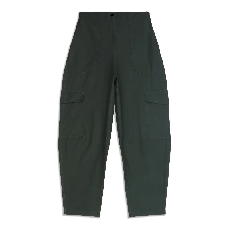 Online Boutiques Light Cargo Pocket High-Rise Pant - Resale