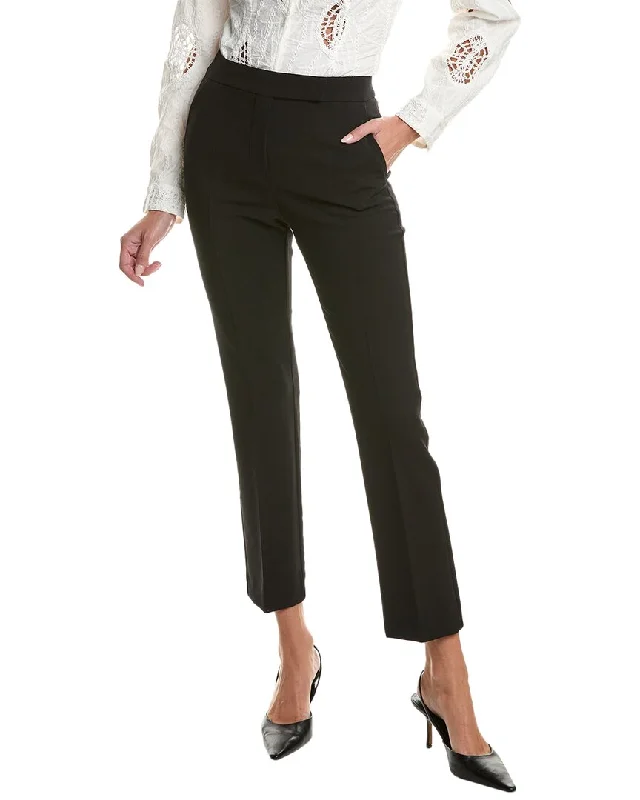 Women's Professional Attire Max Mara Fuoco Wool-Blend Trouser