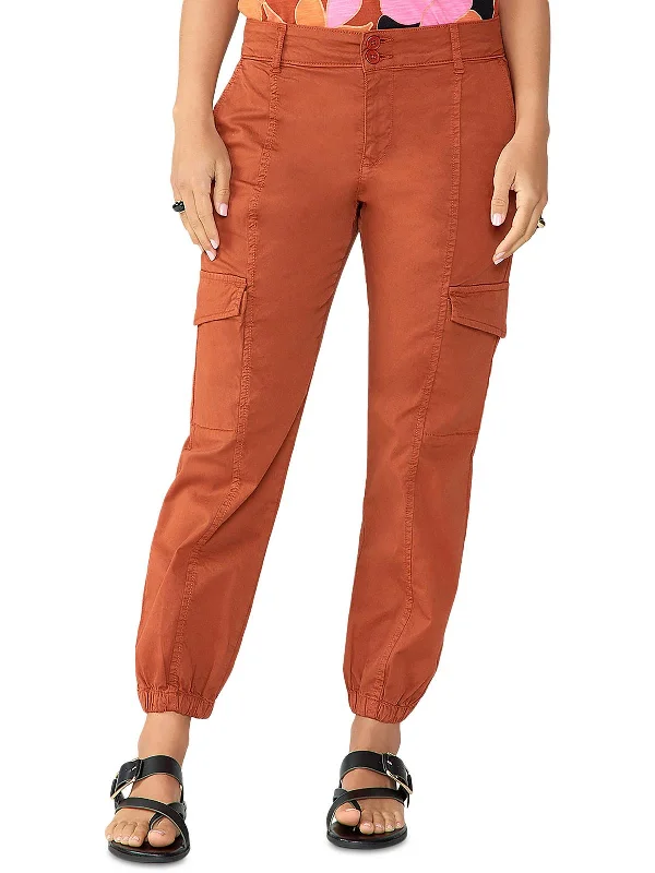 Affordable Women's Outfit Rebel Womens Mid Rise Deep Pockets Cargo Pants