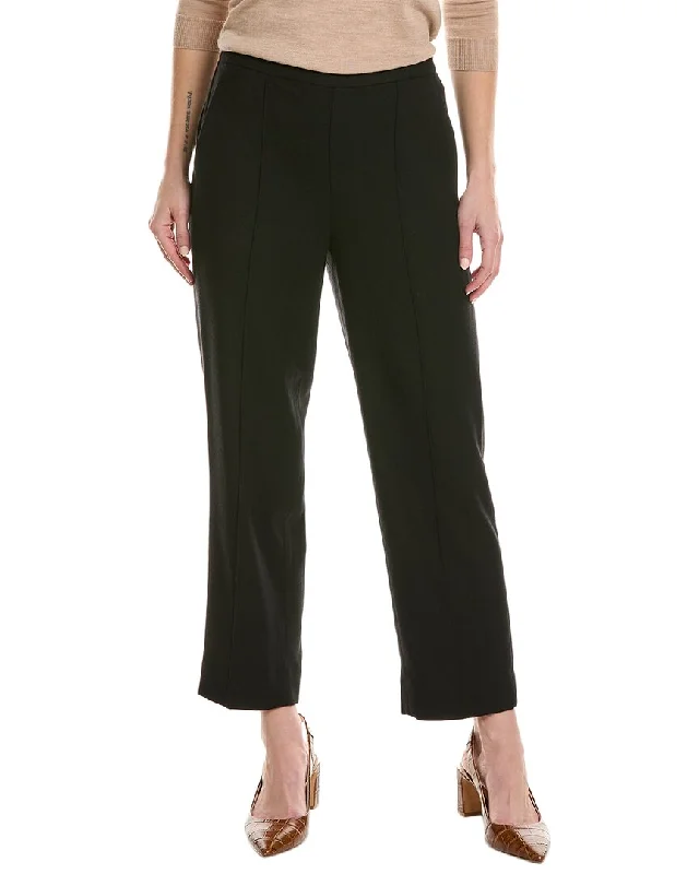 Trendy Outfits For Ladies Vince Mid-Rise Wool-Blend Easy Pant